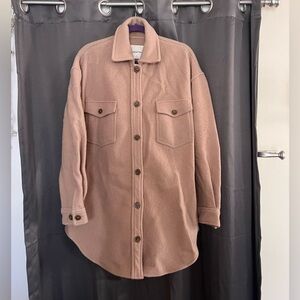 Aritzia Wilfred free the Ganna shirt jacket